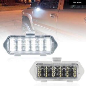 キャデラック エスカレード シボレー アバランチ シルバラード 1500/2500 タホ GMC シエラ ユーコン LED アンダーサイドミラー パドルライト 2個