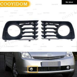 フロント バンパー フォグランプ カバー グリル トヨタ プリウス 2004-2009 53113-47030 53112-47030 フォグライト フォグランプ グリル フレーム パネル