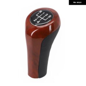 木目調レザー ギア シフト ノブで BMW 外観とムードを高めましょう E30 E36 E46 E39 E34 Z3 E53