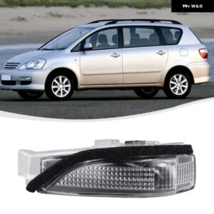 ブラック ABS OEM ナンバー 81741-02040 左サイドミラー インジケーター レンズ トヨタ オーリス アベンシス 2013-18 カーアクセサリー