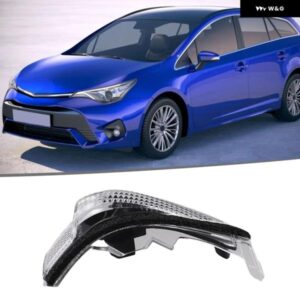 ウィングミラー インジケーター レンズ トヨタ オーリス アベンシス 2013-18 バックミラー ウィンカーライト カーウィンカー ハウジング