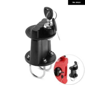 ブラケット ロッククランプキー付きオイルタンクコンテナ3L 5L燃料タンク