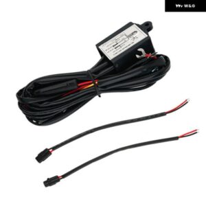 DRL コントローラ ー 車用LED デイタイム ランニングライト リレー ハーネス 調光器 オン/オフ 12V フォグランプ