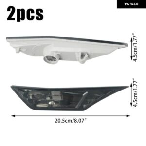 2個 ウィンカーライト サイド マーカーライト サイド マーカーライト ABS プラスチック シビック 2016-2021 LED 電球 2個付き #34300-TET-H01
