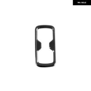 フロントカップ フレーム 装飾 ステッカー カーボンブラック ABS プラスチック インテリア カップ ホルダー トリム 日産 ナバラ NP300 2015 2021