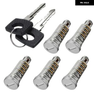 6707600205 ドアロックバレル5個 同じキー2個付き LT メルセデス スプリンター ヴィト W638 あらゆるドア用