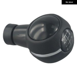 ブラック マニュアル ギアノブ快適な運転簡単な取り付け人間工学に基づいたデザイン プラスチック 改良 グリップ