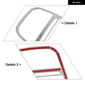 2013-2016 アクセサリー センター コンソール トリム 防水 カバー ステンレス 素材 両面テープ 簡単取り付け