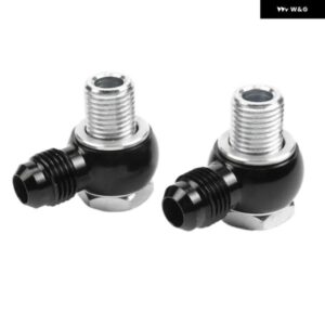 6AN X 1/4 NPSM GMターボ350 400 700R4 4L60Eトランス ミッション オイルクーラー 90度バンジョー