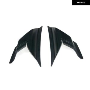 フロント フェアリング ウィングレット エアロダイナミック ウィングシェルカバー ガードキット ホンダ ADV160 ADV160 2022-2023 ブラック