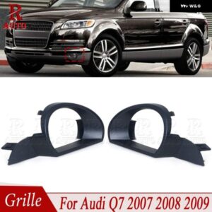 アウディ Q7 プレフェイスリフト 2007 2008 2009 フロント バンパー フォグランプ グリル フォグランプ カバー トリム 4L0807489 4L0807490