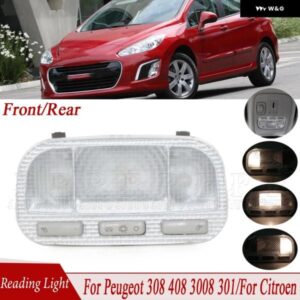フロント読書灯 インテ リアランプ プジョー 308 408 3008 301 307 シトロエン C3-XR C5/ トライアンフ 車 6362N2 6362Q2