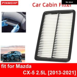カー エンジン キャビンエア フィルター マツダ CX-5 2.5L 2013-2021 オート フィルター カー エンジン ボンファイバー CA11259 PE07-13-3A0 PE07-13-3A0A