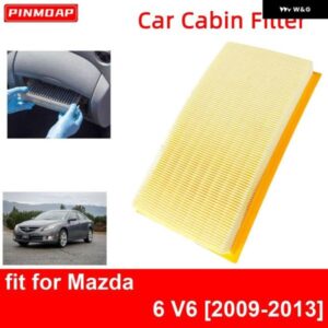 車 エンジン キャビンエア フィルター マツダ 6 V6 2009-2013 オート フィルター カー エンジン ボンファイバー CA10242 7T4Z-9601-A CY01-13-Z40A