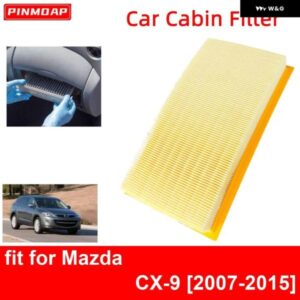 車 エンジン キャビンエア フィルター マツダ CX-9 2007-2015 オート フィルター カー エンジン ボンファイバー CA10242 7T4Z-9601-A CY01-13-Z40A