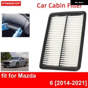 カー エンジン キャビンエア フィルター マツダ 6 2014-2021 オート フィルター カー エンジン ボンファイバー CA11259 PE07-13-3A0 PE07-13-3A0A