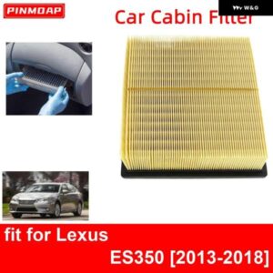 カー エンジン キャビンエア フィルター レクサス ES350 2013-2018 オート フィルター カー エンジン ボンファイバー CA10755 17801-0P050 17801-0P051