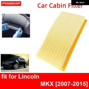 リンカーン MKX 2007-2015 カー エンジン キャビンエア フィルター オート フィルター カー エンジン ボンファイバー CA10242 7T4Z-9601-A CY01-13-Z40A