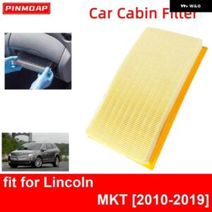 リンカーン MKT 2010-2019 カー エンジン キャビンエア フィルター オート フィルター カー エンジン ボンファイバー CA10242 7T4Z-9601-A CY01-13-Z40A