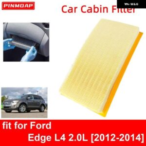 車内エア フィルター フォード エッジ L4 2.0L 2012-2014 オート フィルター カーボン CA10242 7T4Z-9601-A CY01-13-Z40A FDA10242