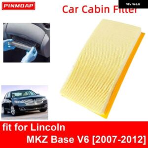 リンカーン MKZ ベース V6 2007-2012 カー エンジン キャビンエア フィルター オート フィルター カー エンジン ボンファイバー CA10242 7T4Z-9601-A
