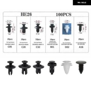 車用リテーナーピンリベット バンパー ファスナーアクセサリー ボルボ S40 S60 S80 S90 V40 V60 V70 V90 XC60 XC70 XC90/TESLA MODEL 3 Y