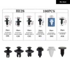 車用リテーナーピンリベット バンパー ファスナーアクセサリー ランドローバー LR4 LR3 LR2 レンジローバー イヴォーク ディフェンダー ディスカバリー