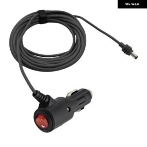 自動車用電源 ケーブル ソリューション オートスイッチ 3メートル 車用電源コード スイッチ付き 12-48V電圧 アッパー 汎用 性