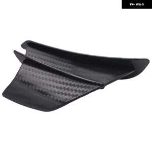 オートバイ 用 フェアリング フロントエアロダイナミック ウィングレット カーボン製 風防 フェアリング ウィング ホンダ スズキ ヤマハ カワサキ
