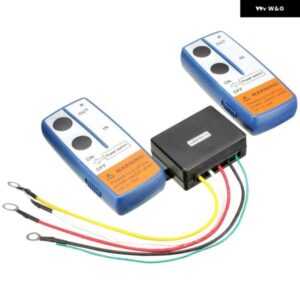 12V 車用ワイヤレスウインチ電動リモート コントロール スイッチ マニュアル トランスミッター付き ジープ トラック ATV SUV 車両トレーラー
