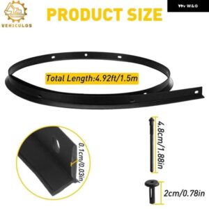 68051392AB 68051392AA 1セット フロントフェイシア バンパー フードシールリベット 2008-2022 チャレンジャー 交換用カーパーツ