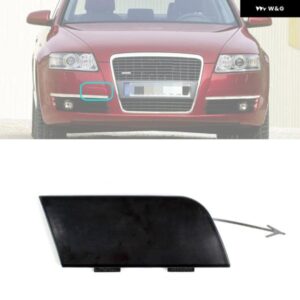 アウディ A6 C6 2005 2006 2007 2008 4F0807441 フロント バンパー トウアイヒッチカバー キャップ プライム仕上げ