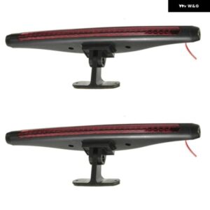 2個 赤色 28 LED オートカー ブレーキライト 3個 リア テールライト ハイ マウント ストップランプ 12V