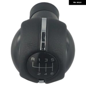 6速 シフト ノブ ブラック マニュアル ギアノブ 快適な運転 簡単な取り付け 人間工学に基づいたデザイン 正確な シフト