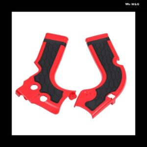バイク 用 フレーム ガードカバー プロテクター ホンダ CRF250R CRF450R CRF 250R 450R 201-2016 レッド