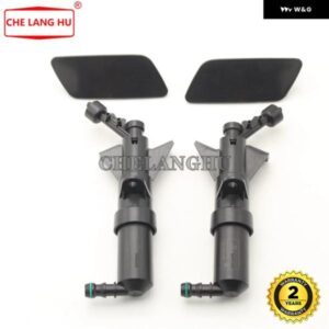 VW パサート CC 2013 - 17 カー スタイリング フロント ヘッドライト ウォッシャースプレーノズル シリンダー ジェットとウォッシャーカバー キャップ