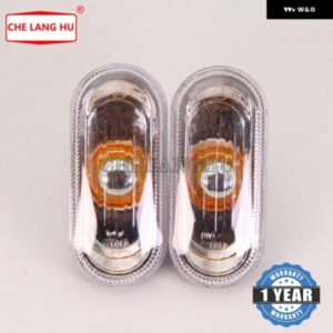 2個 SEAT LEON/LEON 4 2002 - 06 カー スタイリング サイドマーカー ウィンカーライト ランプリピーター バルブ 無