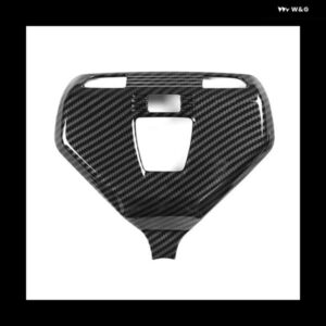 カーボンフロント読書灯 パネル カバー トリム BMW 5 6シリーズGT / X3 / X4 X5 G30車内 ステッカー