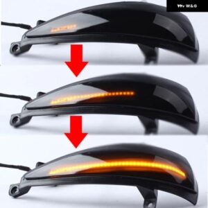 ホンダ シビック 8代目 ハッチバック MK8 タイプS タイプR FN FK 1 2 3 2個 ダイナミック ウィンカー サイドウィングミラー ウィンカーライト