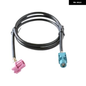 コンソール RETROVIDEO ケーブル 12V 80CM ABS 耐干渉性 ブラック データ伝送 低ノイズ BMW NBT CIC LVDS