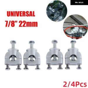 22MM 7/8インチ オートバイ ハンドルバー ライザー マウント クランプ ハンドルバー バー マウント ライザー アダプター オートバイ ダート バイク ATV