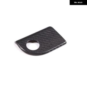 カーボン トランク スイッチ フレーム カバー トリム デコレーションマセラティギブリ2014-2019 インテリア アクセサリー