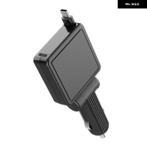 コンパクトデザインモバイル アダプター ツーリング時充電 車内充電 ツーリングお供 多用途互換性 12-24V電圧