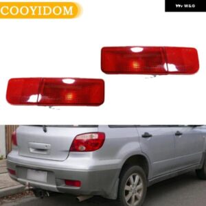 リア バンパー リフレクター ライト 三菱 アウトランダー 2004 2005 2006 リア フォグランプ フォグランプ テールライト ブレーキランプ