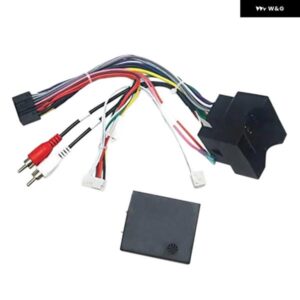 カー オーディオ 16PIN 電源コード アダプター オーディオ ハーネス CANBUS ボックス 付き メルセデス ベンツ B200/W211/ML/VITO/VIANO 2005-2011