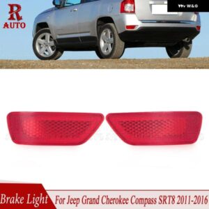 車用リア バンパー リフレクター ライト ジープ グランド チェロキー コンパス SRT8 2011-2016 テール ストップブレーキ ランプ 57010721AC