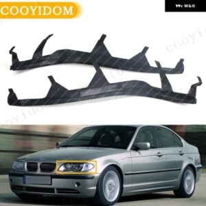 車用フロントアッパー ヘッドライト カバー ストリップ BMW E46 325I 2002-2005 トリム ヘッドライト シーリングストリップガスケット 63126921859