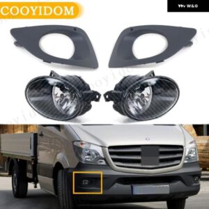 1セット フロント フォグランプ フォグランプ カバー 付き メルセデス ベンツ スプリンター W906 9068203861 9068203961 カー スタイリング