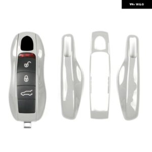 キーケースカバー シェル ポルシェ 718 911 パナメーラ カイエン マカン ボクスター ケイマン リモコン フォブカバー 旧 バージョン