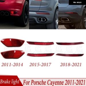 ポルシェ カイエン 2011-2014 2015-2017 2018-2021 リア バンパー ブレーキランプ ストップ リフレクター ランプ 95863110600 95863110610 9Y0945725